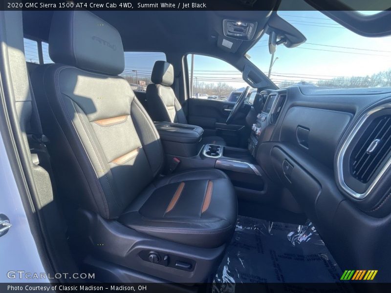 Summit White / Jet Black 2020 GMC Sierra 1500 AT4 Crew Cab 4WD