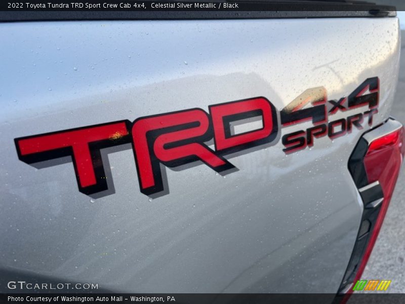 Celestial Silver Metallic / Black 2022 Toyota Tundra TRD Sport Crew Cab 4x4