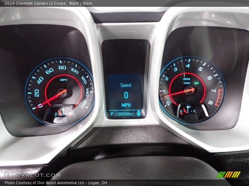 Black / Black 2014 Chevrolet Camaro LS Coupe