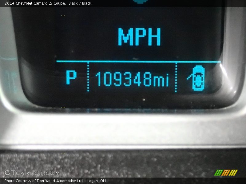 Black / Black 2014 Chevrolet Camaro LS Coupe