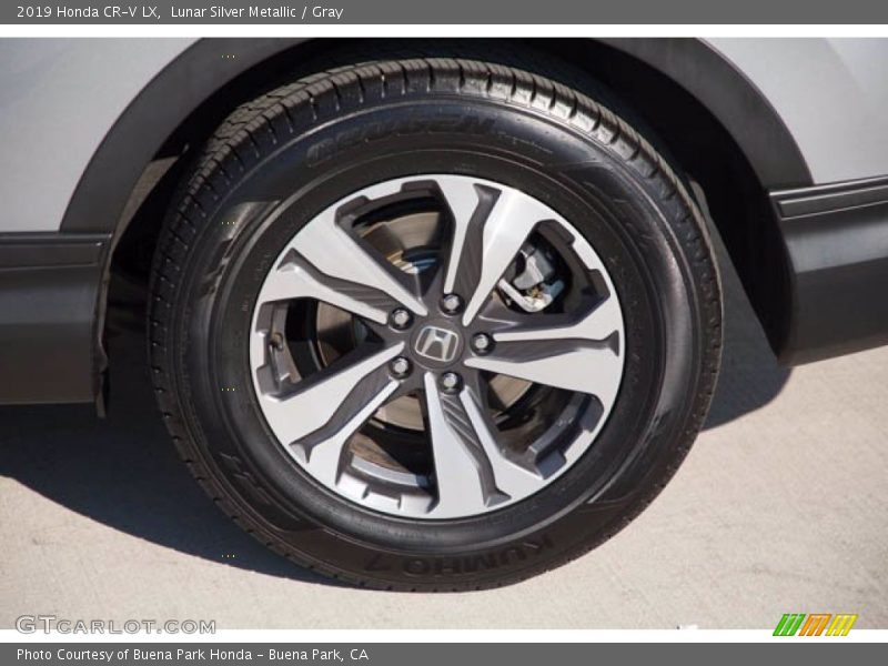 Lunar Silver Metallic / Gray 2019 Honda CR-V LX