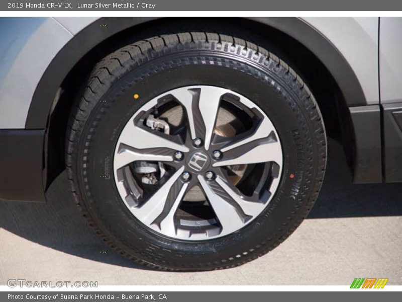 Lunar Silver Metallic / Gray 2019 Honda CR-V LX
