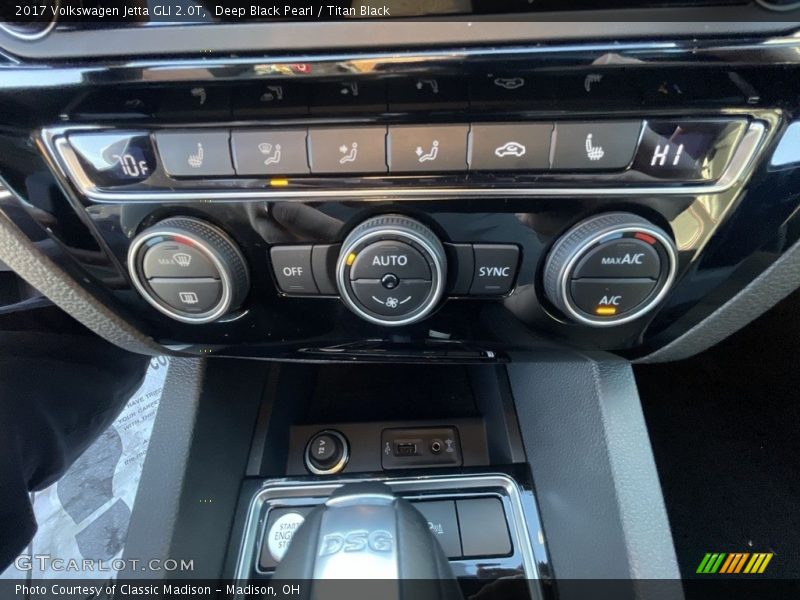 Controls of 2017 Jetta GLI 2.0T
