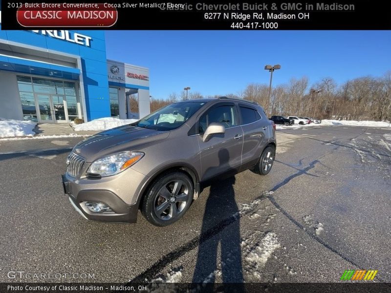 Cocoa Silver Metallic / Ebony 2013 Buick Encore Convenience