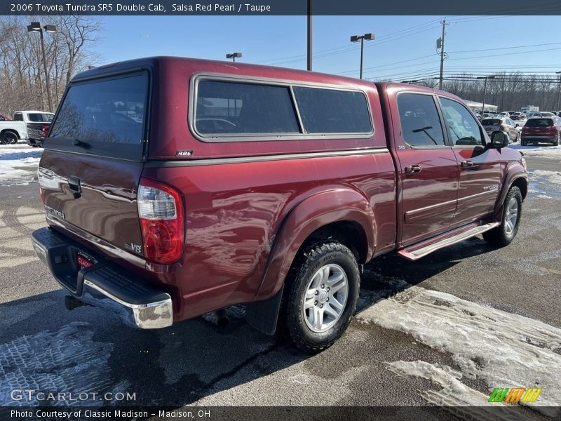 Salsa Red Pearl / Taupe 2006 Toyota Tundra SR5 Double Cab