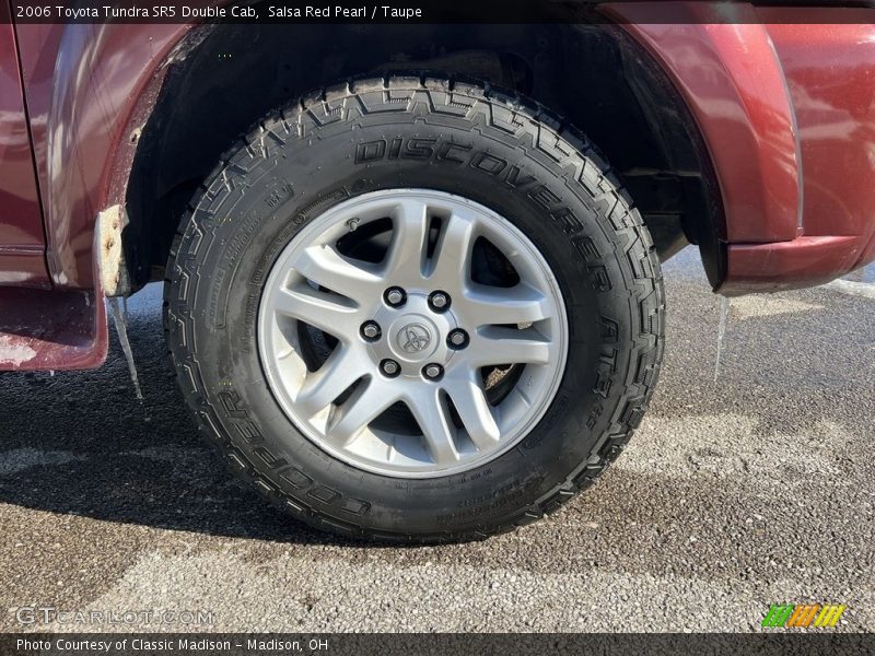 Salsa Red Pearl / Taupe 2006 Toyota Tundra SR5 Double Cab