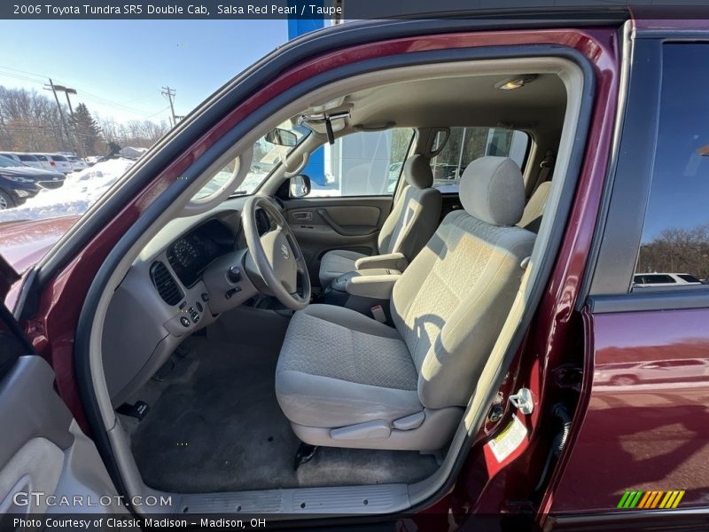 Salsa Red Pearl / Taupe 2006 Toyota Tundra SR5 Double Cab