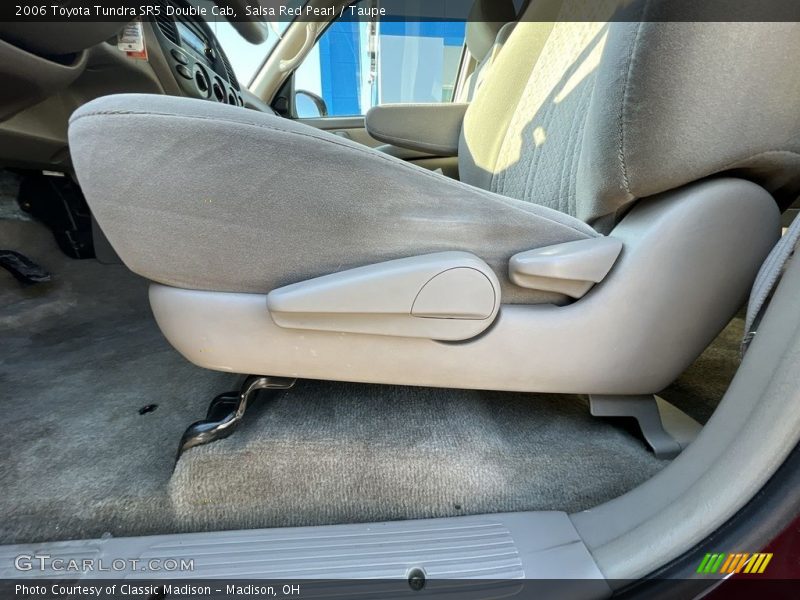 Salsa Red Pearl / Taupe 2006 Toyota Tundra SR5 Double Cab