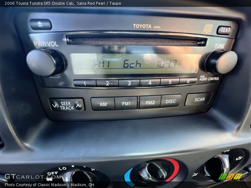 Salsa Red Pearl / Taupe 2006 Toyota Tundra SR5 Double Cab