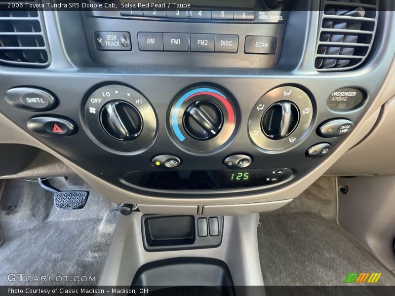 Salsa Red Pearl / Taupe 2006 Toyota Tundra SR5 Double Cab