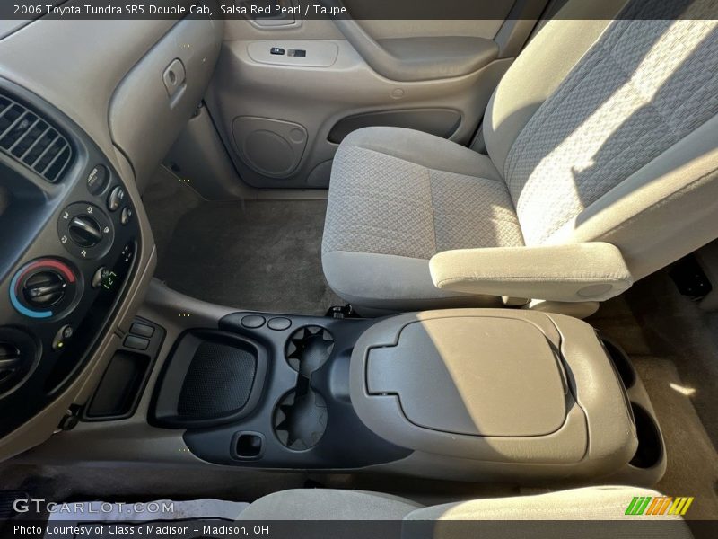 Salsa Red Pearl / Taupe 2006 Toyota Tundra SR5 Double Cab