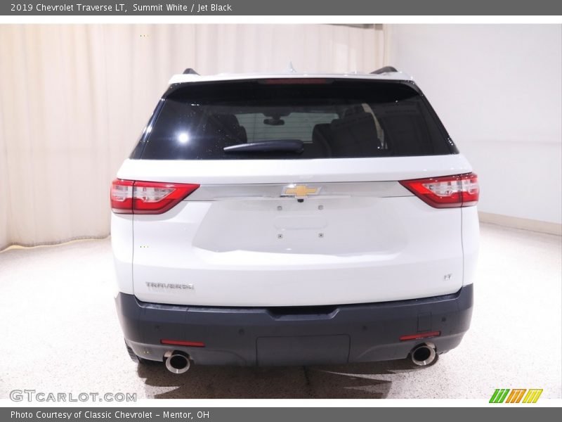 Summit White / Jet Black 2019 Chevrolet Traverse LT