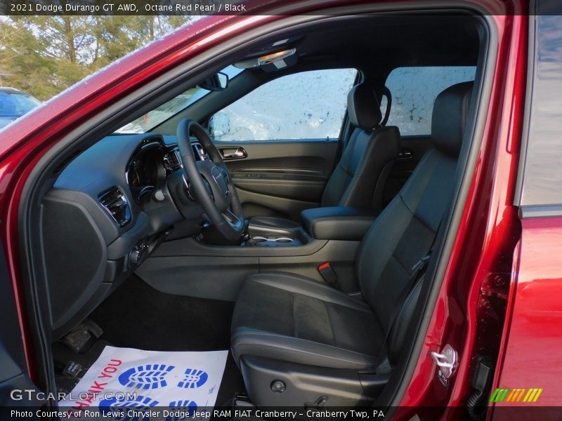 Octane Red Pearl / Black 2021 Dodge Durango GT AWD