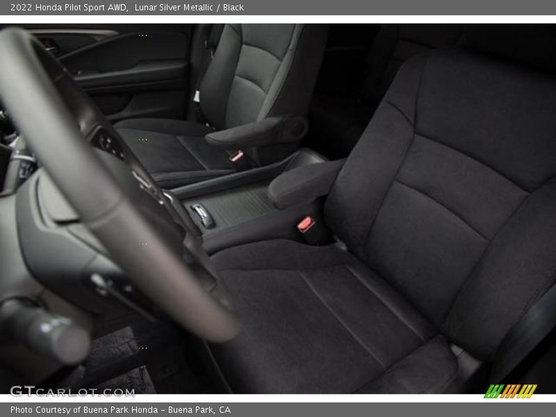 Lunar Silver Metallic / Black 2022 Honda Pilot Sport AWD