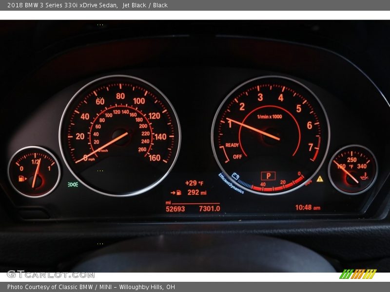  2018 3 Series 330i xDrive Sedan 330i xDrive Sedan Gauges