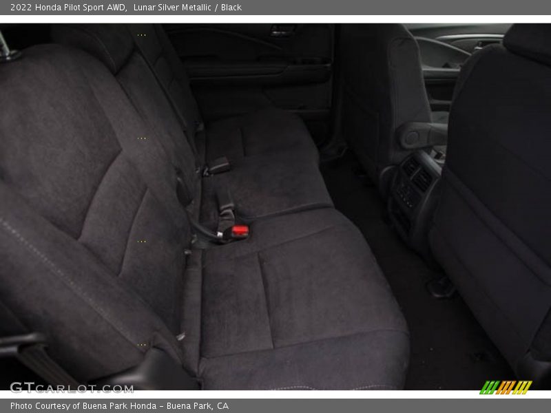 Lunar Silver Metallic / Black 2022 Honda Pilot Sport AWD