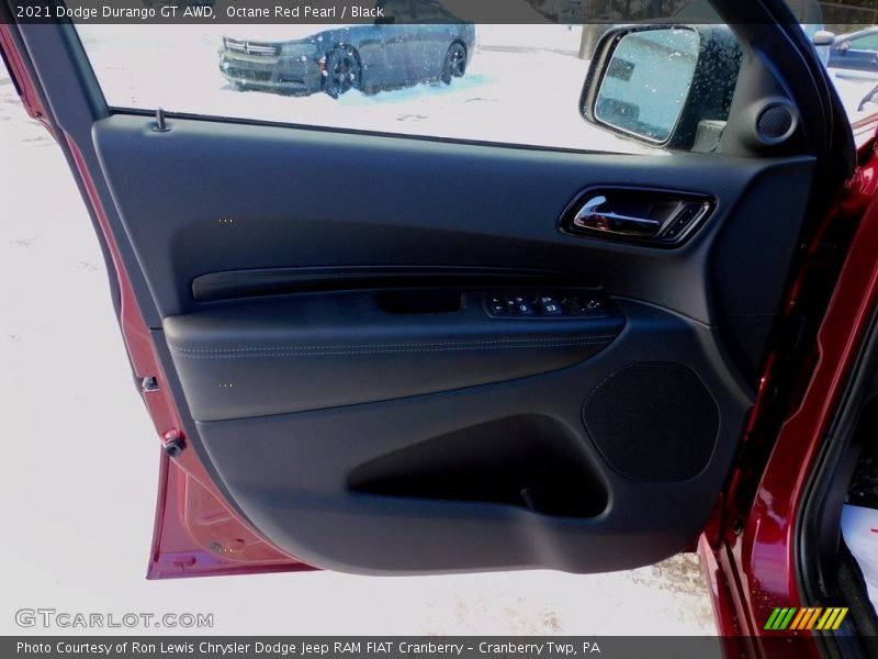 Octane Red Pearl / Black 2021 Dodge Durango GT AWD