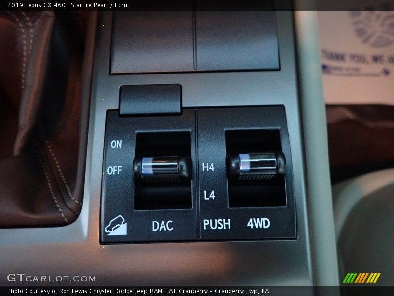 Starfire Pearl / Ecru 2019 Lexus GX 460