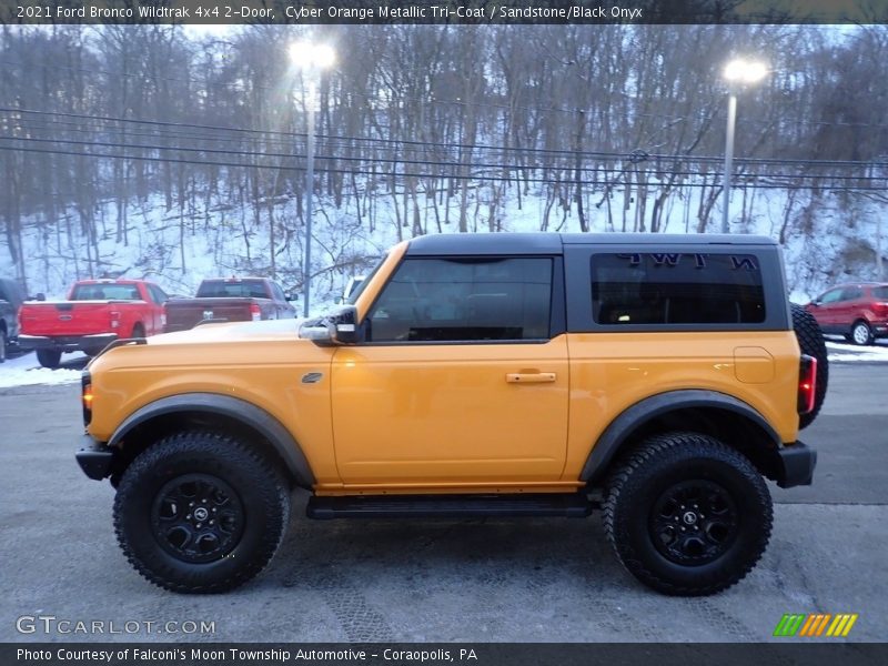  2021 Bronco Wildtrak 4x4 2-Door Cyber Orange Metallic Tri-Coat