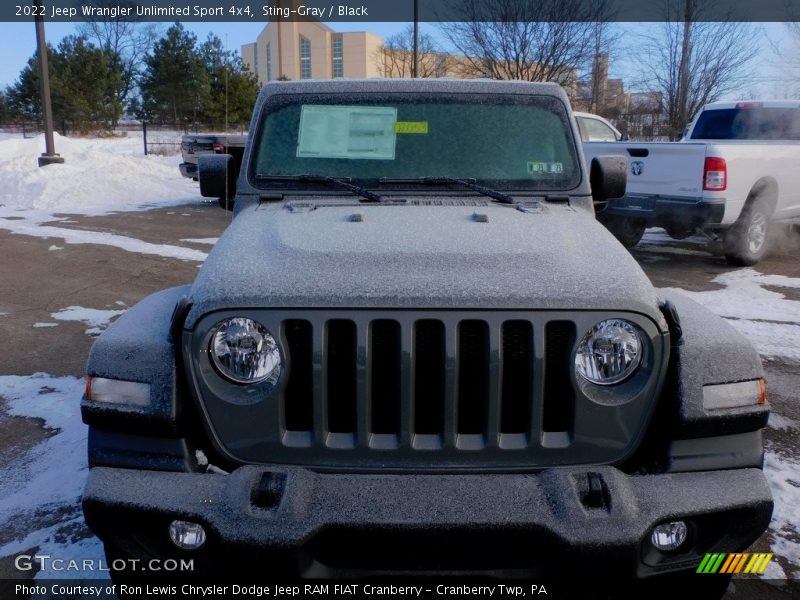 Sting-Gray / Black 2022 Jeep Wrangler Unlimited Sport 4x4