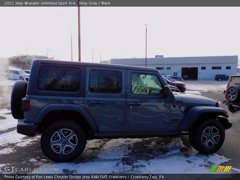 Sting-Gray / Black 2022 Jeep Wrangler Unlimited Sport 4x4