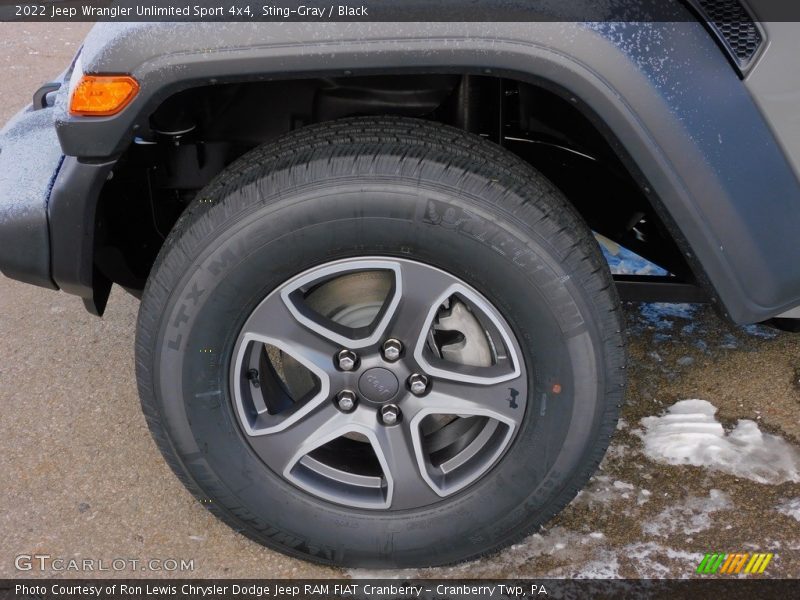 Sting-Gray / Black 2022 Jeep Wrangler Unlimited Sport 4x4