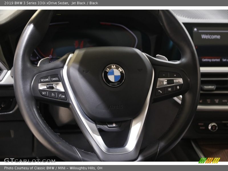 Jet Black / Black 2019 BMW 3 Series 330i xDrive Sedan