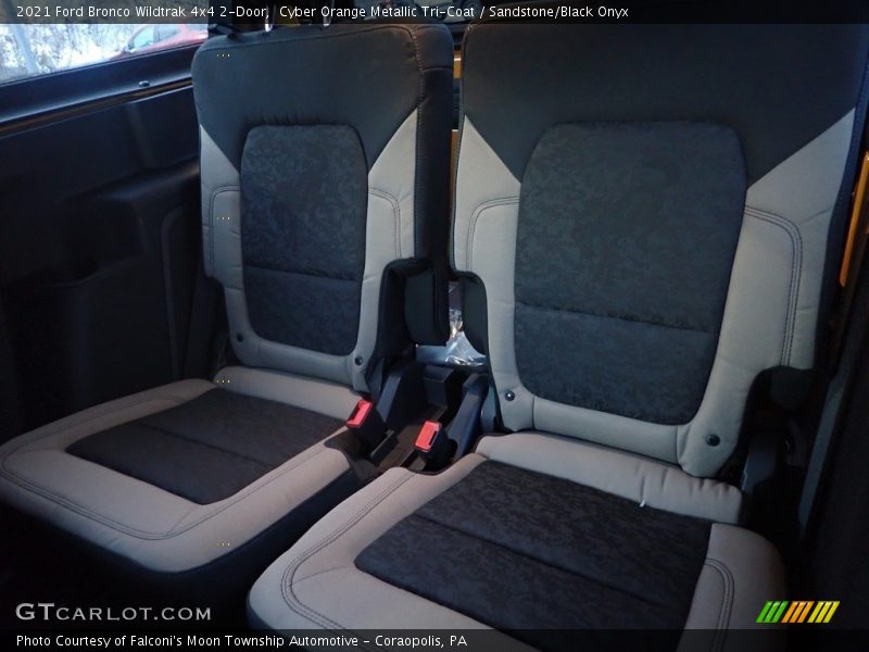 Rear Seat of 2021 Bronco Wildtrak 4x4 2-Door
