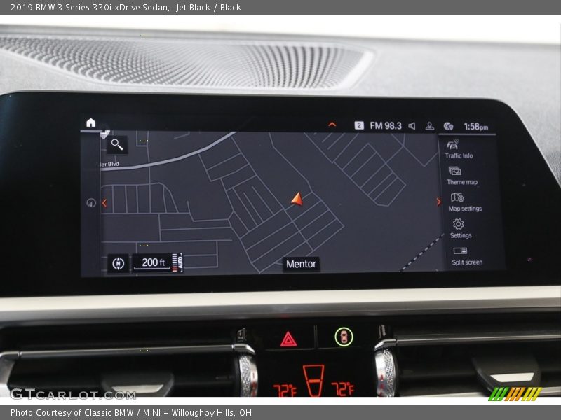 Jet Black / Black 2019 BMW 3 Series 330i xDrive Sedan