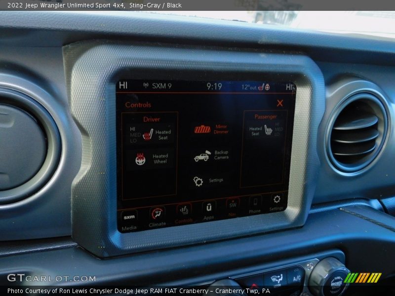 Sting-Gray / Black 2022 Jeep Wrangler Unlimited Sport 4x4