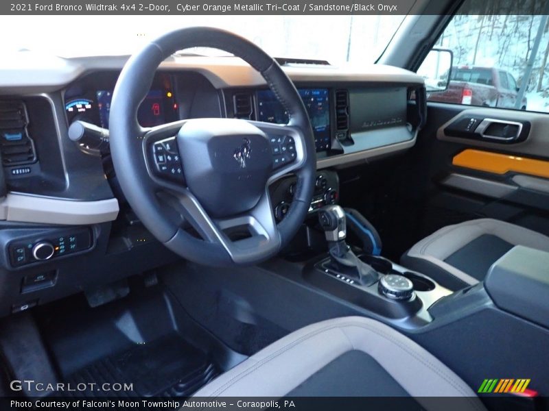  2021 Bronco Wildtrak 4x4 2-Door Sandstone/Black Onyx Interior