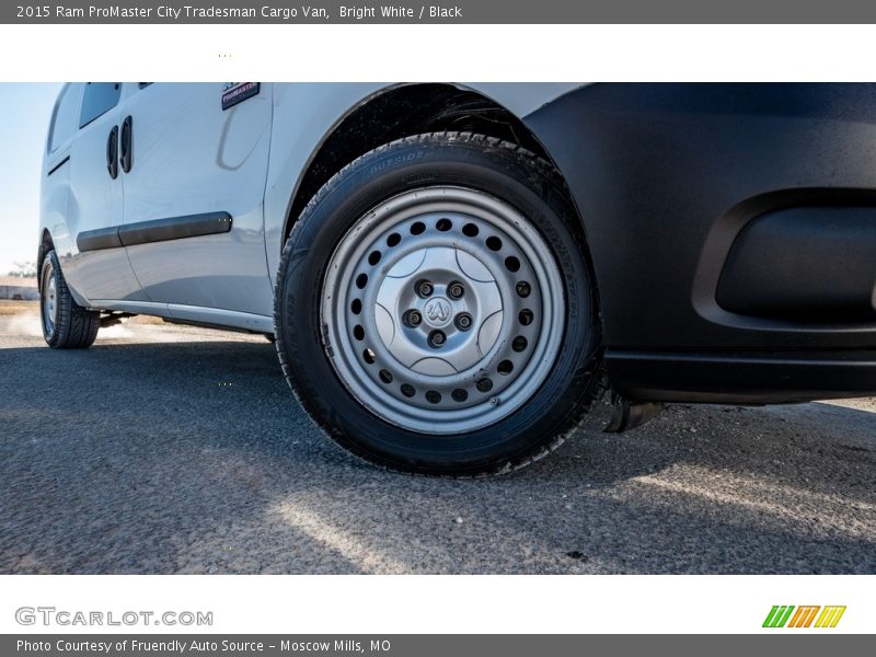 Bright White / Black 2015 Ram ProMaster City Tradesman Cargo Van