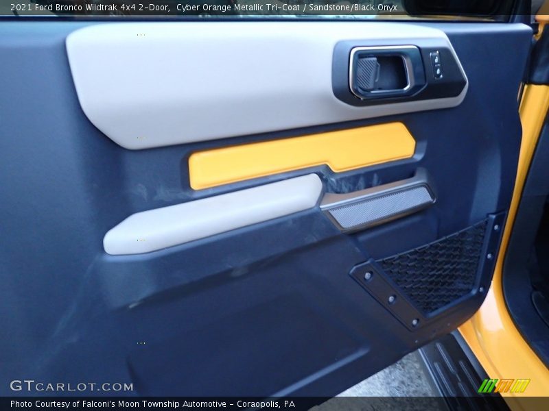 Door Panel of 2021 Bronco Wildtrak 4x4 2-Door