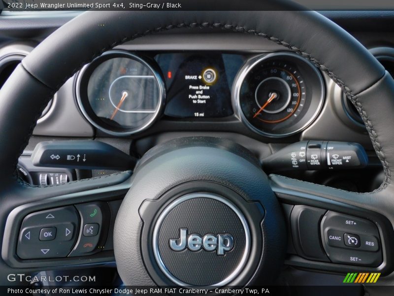 Sting-Gray / Black 2022 Jeep Wrangler Unlimited Sport 4x4