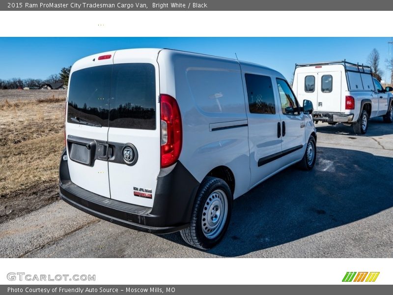 Bright White / Black 2015 Ram ProMaster City Tradesman Cargo Van