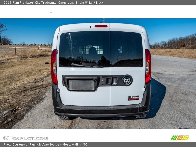 Bright White / Black 2015 Ram ProMaster City Tradesman Cargo Van