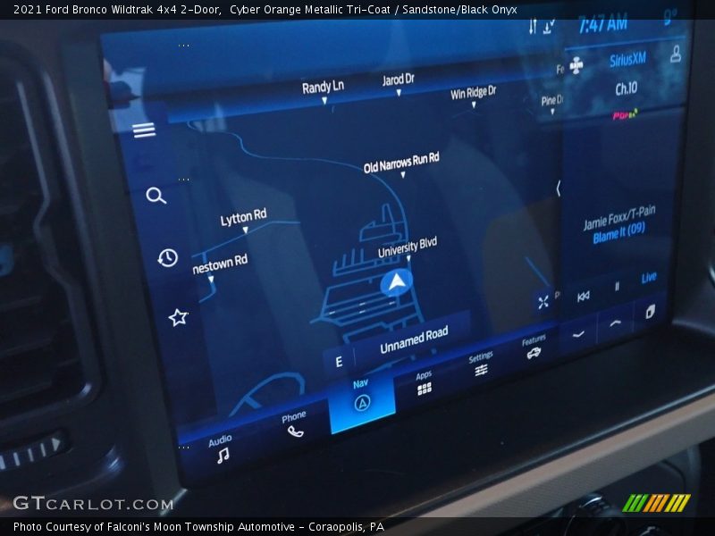 Cyber Orange Metallic Tri-Coat / Sandstone/Black Onyx 2021 Ford Bronco Wildtrak 4x4 2-Door