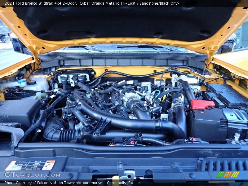  2021 Bronco Wildtrak 4x4 2-Door Engine - 2.7 Liter Turbocharged DOHC 24-Valve Ti-VCT EcoBoost V6