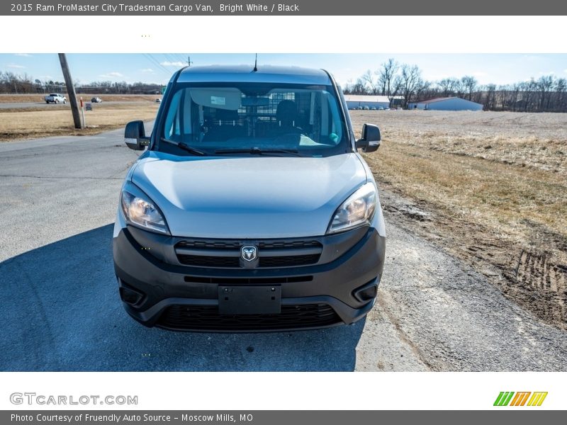 Bright White / Black 2015 Ram ProMaster City Tradesman Cargo Van