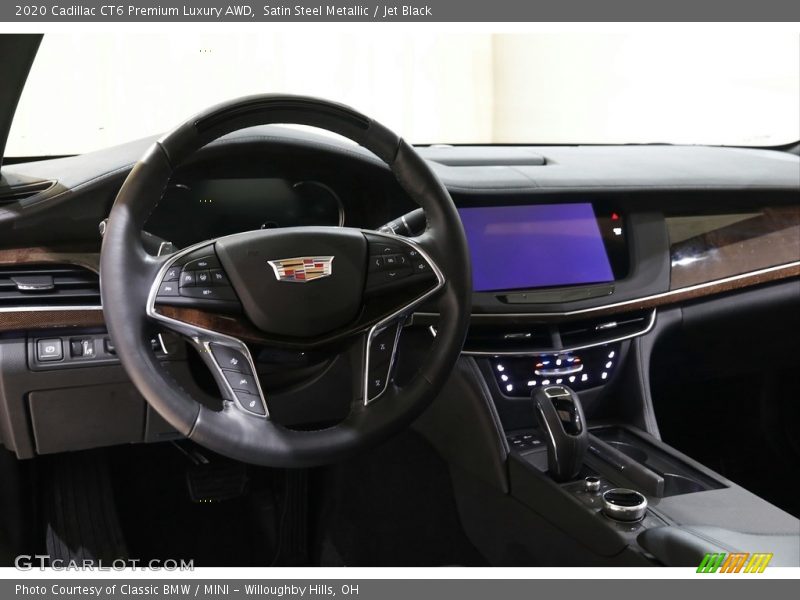 Satin Steel Metallic / Jet Black 2020 Cadillac CT6 Premium Luxury AWD
