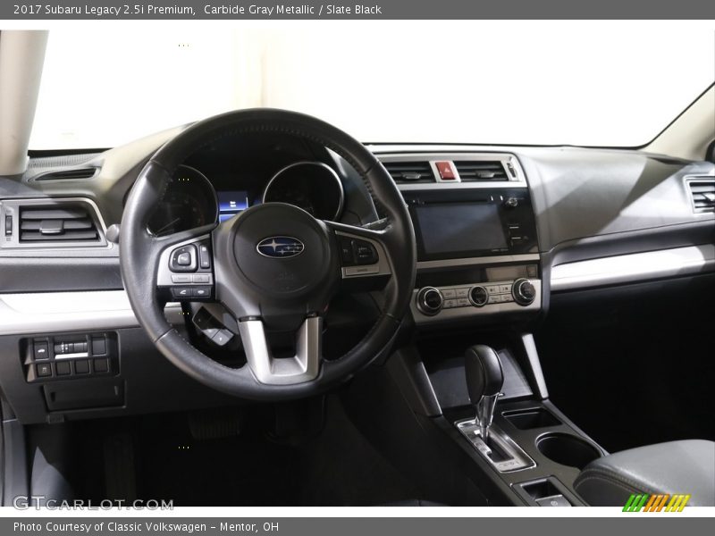Carbide Gray Metallic / Slate Black 2017 Subaru Legacy 2.5i Premium