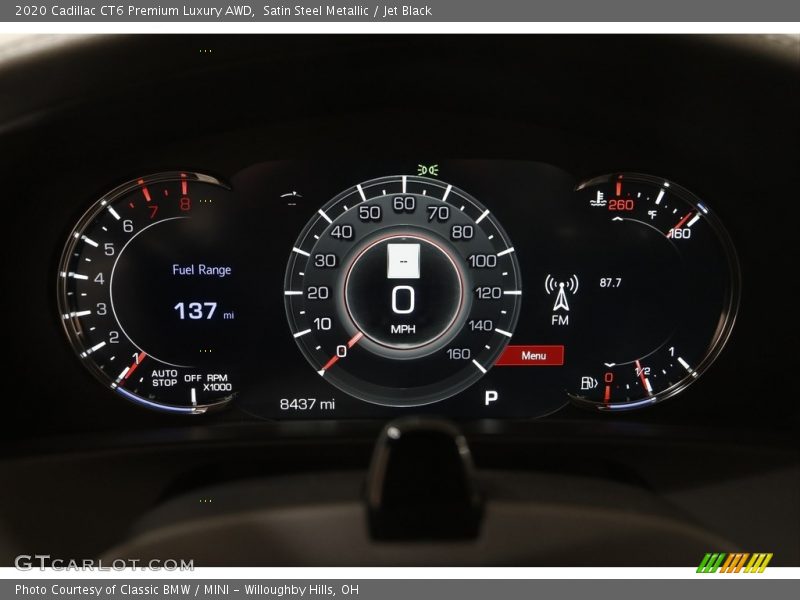  2020 CT6 Premium Luxury AWD Premium Luxury AWD Gauges