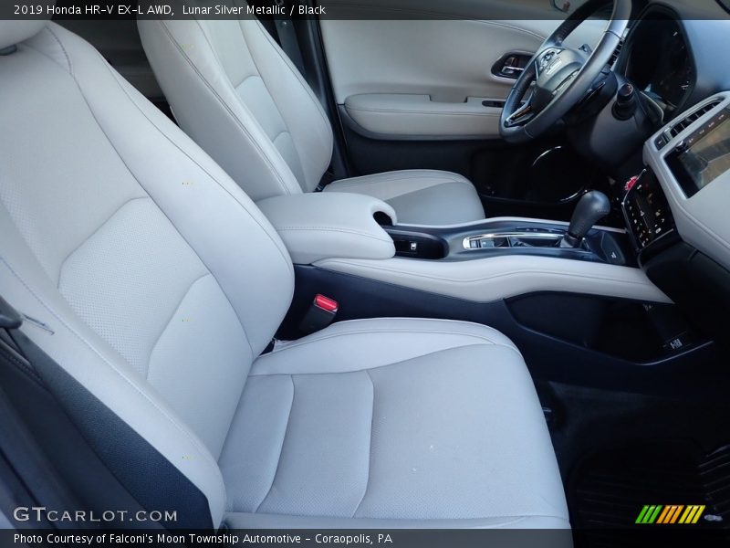 Lunar Silver Metallic / Black 2019 Honda HR-V EX-L AWD