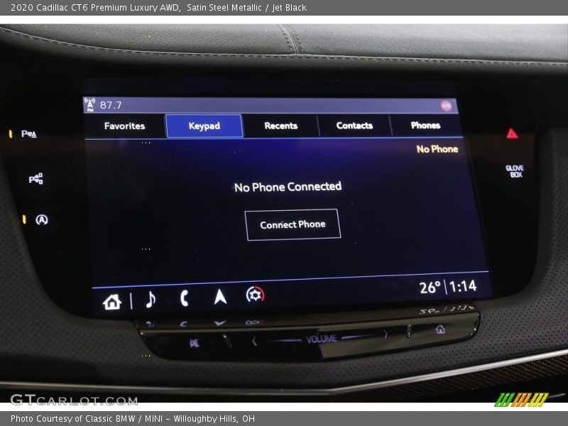 Satin Steel Metallic / Jet Black 2020 Cadillac CT6 Premium Luxury AWD