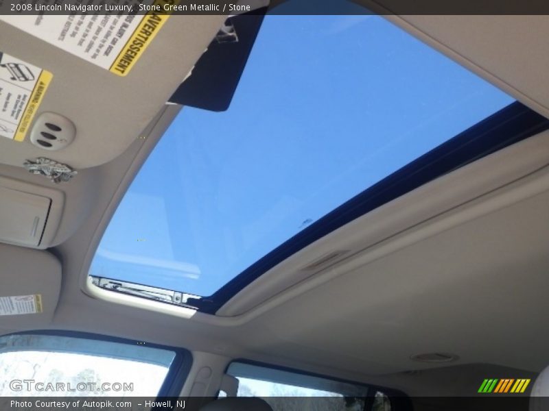 Stone Green Metallic / Stone 2008 Lincoln Navigator Luxury