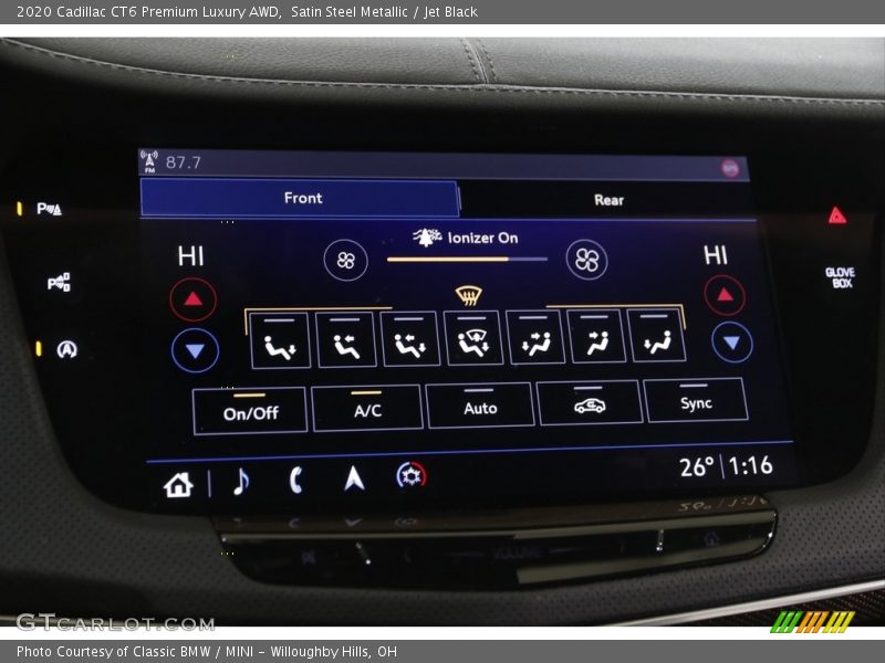 Controls of 2020 CT6 Premium Luxury AWD