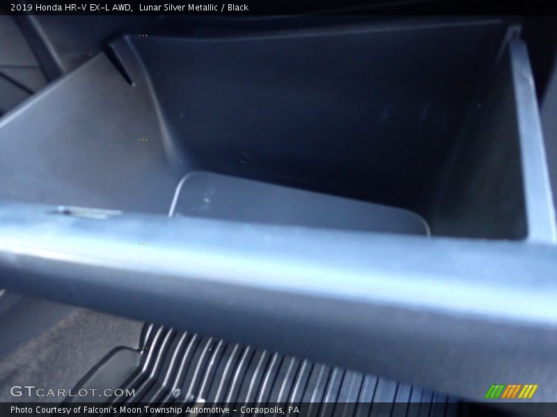 Lunar Silver Metallic / Black 2019 Honda HR-V EX-L AWD