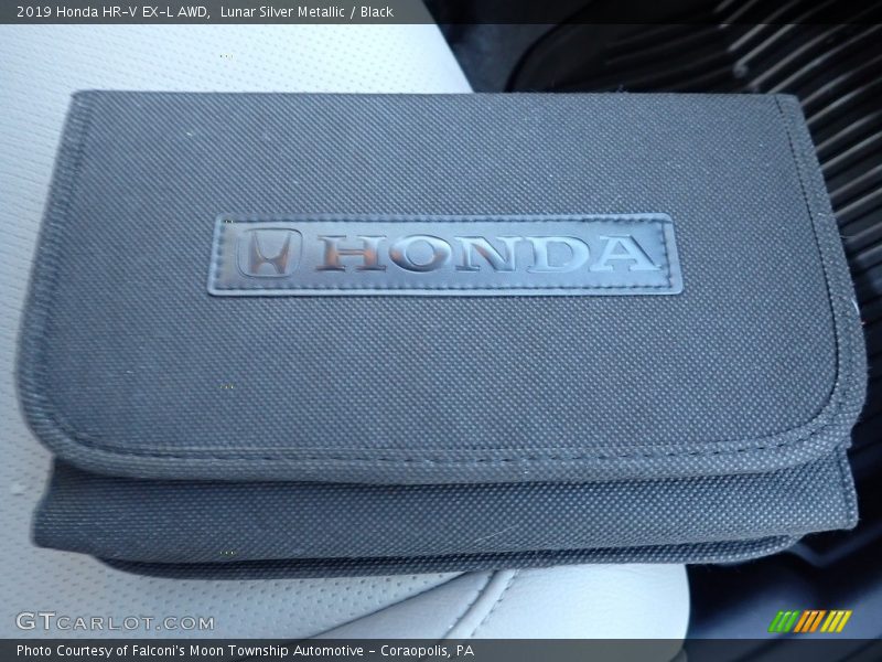 Lunar Silver Metallic / Black 2019 Honda HR-V EX-L AWD