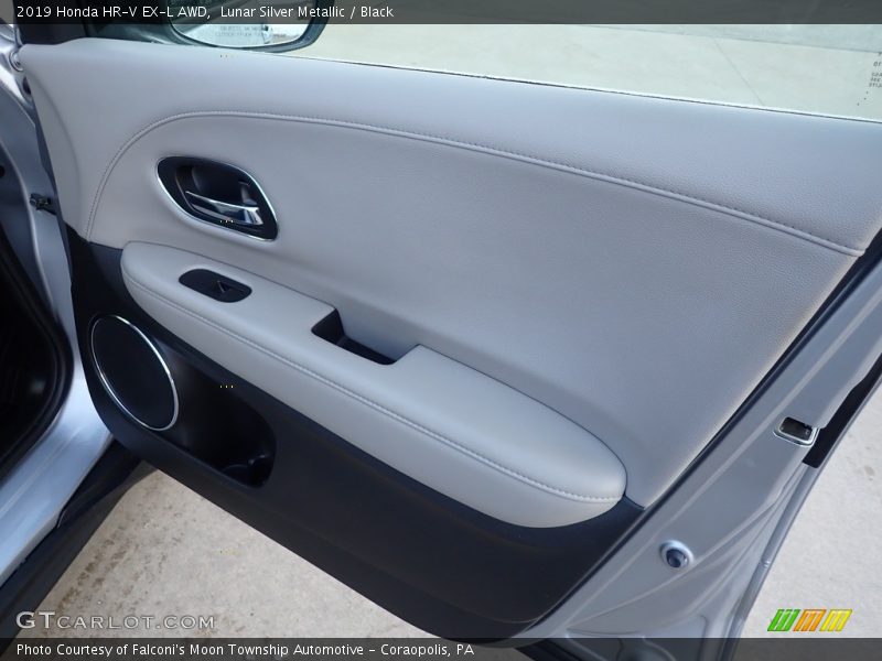 Lunar Silver Metallic / Black 2019 Honda HR-V EX-L AWD