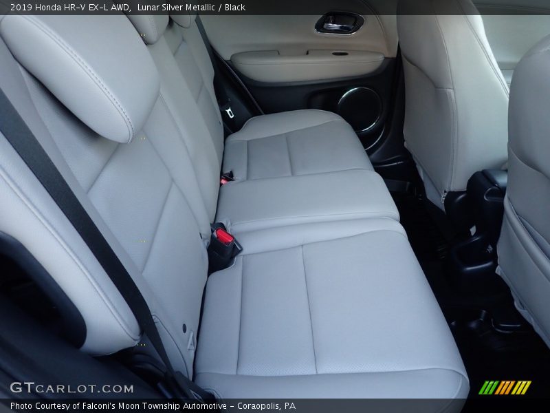 Lunar Silver Metallic / Black 2019 Honda HR-V EX-L AWD